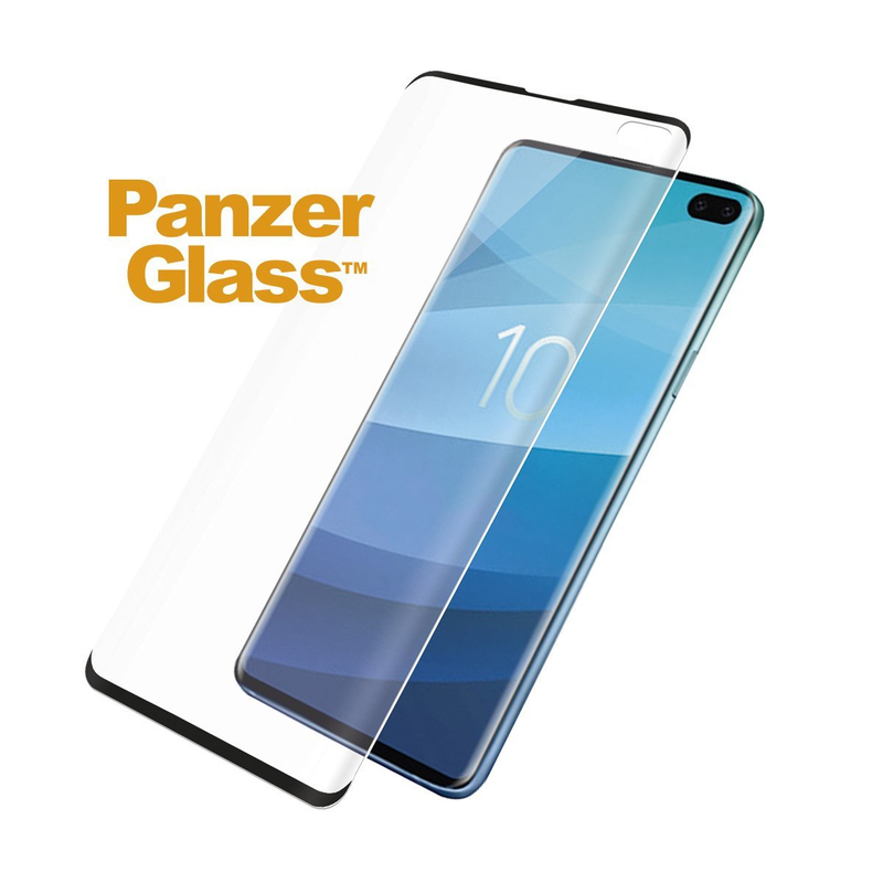 PanzerGlass Case Friendly Black Screen Protector for S10+