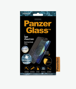 Panzer Glass CF Camslider Black Frame Privacy for iPhone 12 Mini