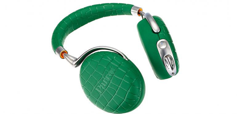 Parrot Zik 3 By Starck Green Stitching Wireless Headphones