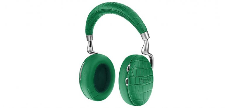 Parrot Zik 3 By Starck Green Stitching Wireless Headphones