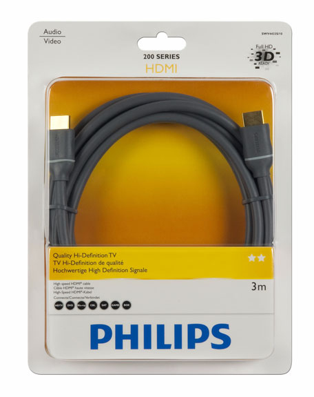 Philips 200 Series Gold Plated HDMI 3M