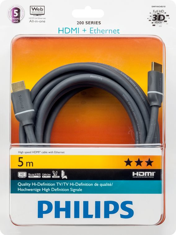 Philips 200 Series Gold Plated HDMI 5M