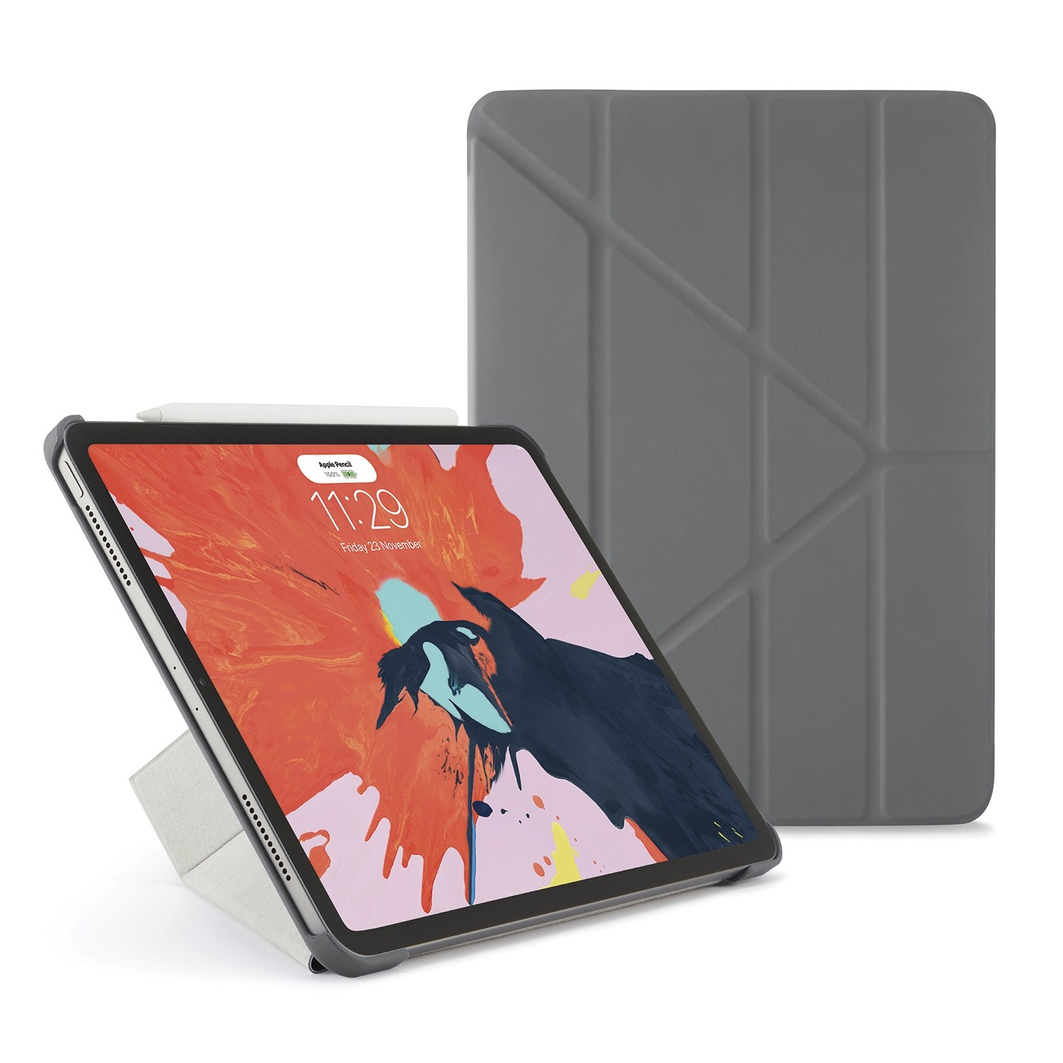 Pipetto Origami Case Dark Grey for iPad Pro 11-Inch