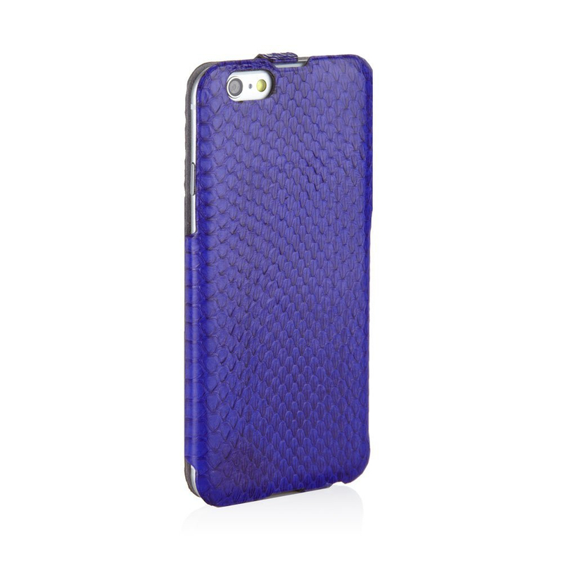 Pipetto Skinny Exotic Case Purple Snakeskin iPhone 6