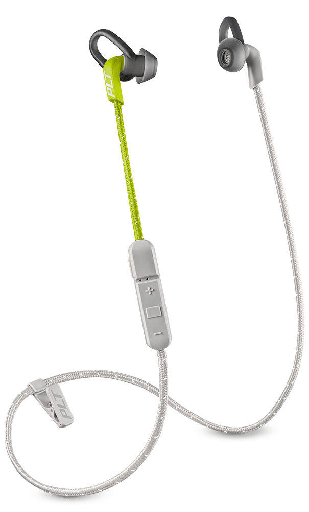 Plantronics BackBeat Fit 305 Grey/Lime Green Sport In-Ear Earphones