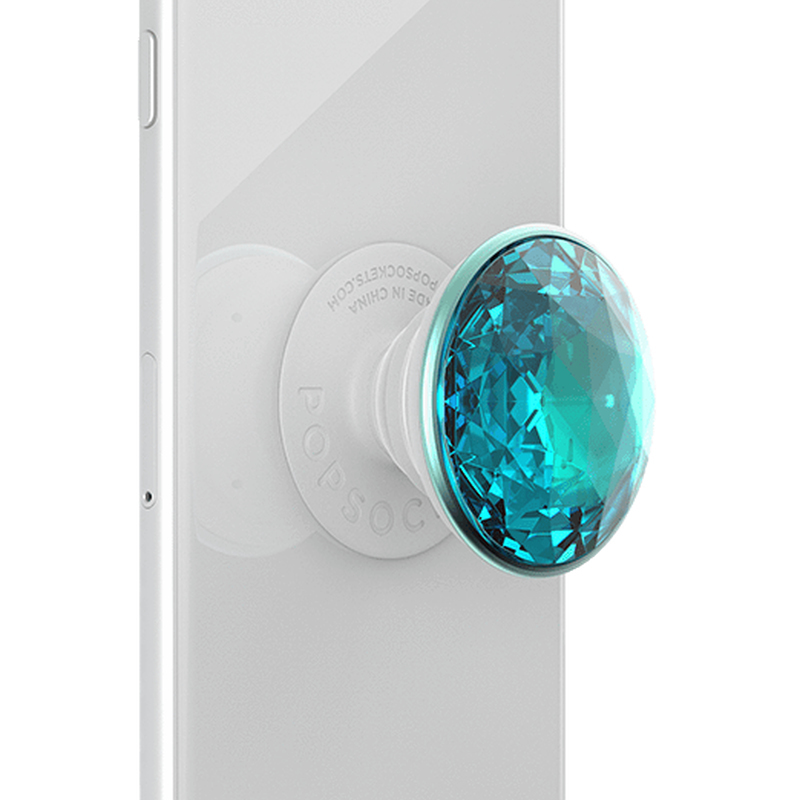 PopSockets Disco Crystal Blue PopGrip for Smartphones