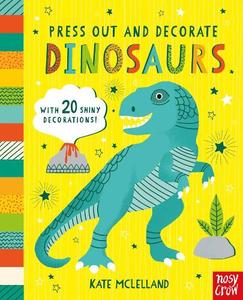 Press Out And Decorate Dinosaurs | Mcclelland Kate