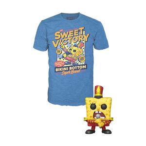 Funko Pop & Tee Animation Spongebob Band Leader Pop Figure & Unisex T-Shirt