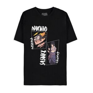 Difuzed Naruto Shippuden Cmyk Men's Short Sleeved T-Shirt - Black