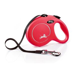 Flexi New Classic L Tape Cat/Dog Leash 5M - Red