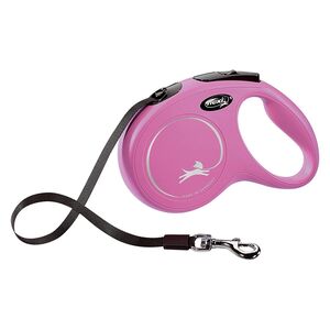 Flexi New Classic M Tape Cat/Dog Leash 5M - Pink