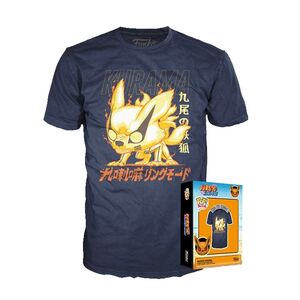 Funko Boxed Tee Anime Naruto Kurama Boxed T-Shirt Blue