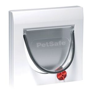 Petsafe Staywell Manual 4 Way Locking Classic Cat Flap (White Tunnel Included)