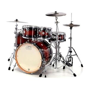 DW Drum Set Design Series 5-piece Shell Pack - Tobacco Burst (Cymbals & Hardware Not Included)