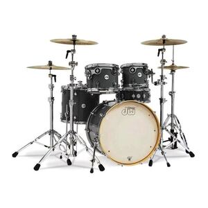 DW Drum Set Design Series 5-piece Shell Pack - Steel Gray (Cymbals & Hardware Not Included)