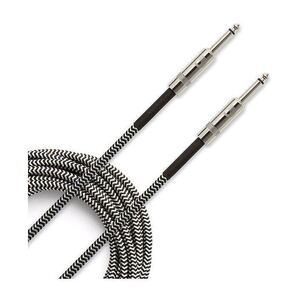 D'Addario Braided Instrument Cable - Grey - 3 Meter
