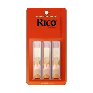 Rico by D'Addario Soprano Saxophone - Strength 2.5 - Box Of 3 Pieces