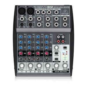 Behringer Premium 8-Input 2-Bus Mixer with XENYX Mic Preamps and British EQs
