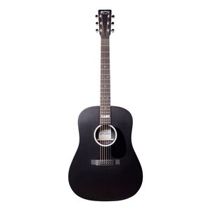 Martin Signature Series Guitar Dx Johnny Cash Dreadnought Acoustic-Electric Guitar - Jett Black (Martin Gig Bag Included)