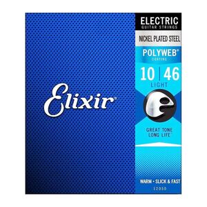 Elixir Electric Guitar Strings Polyweb 010 Set