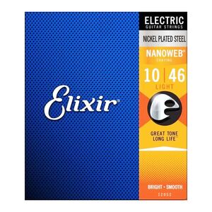 Elixir Nano Electric Guitar Strings 010 Set