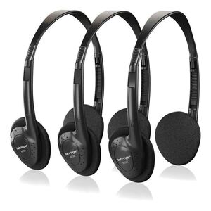Behringer HO 66 Stereo Headphones - 3 Multipack