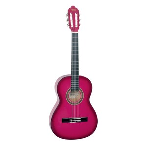 Valencia Classical Guitar 3/4 Size - Pink Sunburst