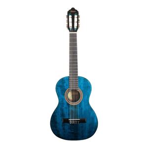 Valencia Classical Guitar VC202 TBU - Transparent Blue - 1/2 Size