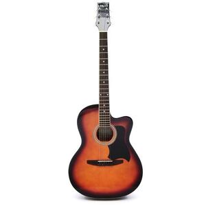 Carlos C901 Acoustic Guitar - Sunburst (Includes Soft Case)