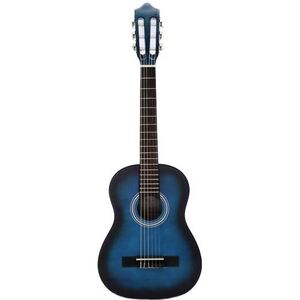 Carlos C34N Classical Guitar 1/2 Size - Blue (Includes Soft Case)