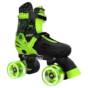 Yvolution Neon Combo Skates (Size 3-6) Green