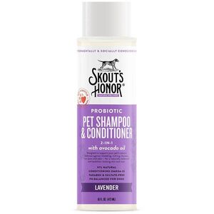 Skouts Honor Probiotic Dog Shampoo Plus Conditioner - Lavender 3800 ml