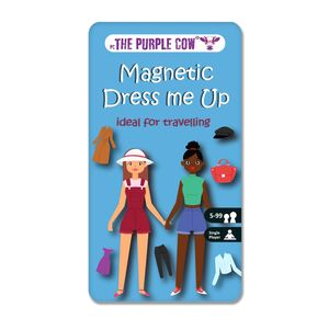 The Purple Cow To Go Magnetic Dress Me Up Travel Game