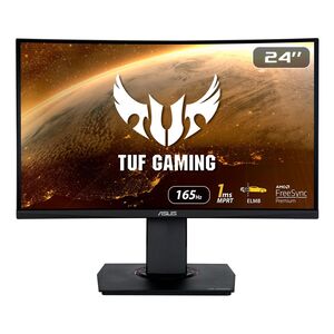 ASUS TUF Gaming VG24VQR Curved Gaming Monitor - 24 inch Full HD (1920 x 1080)/165Hz