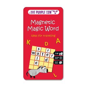 The Purple Cow To Go Magnetic Magic Word Travel Game