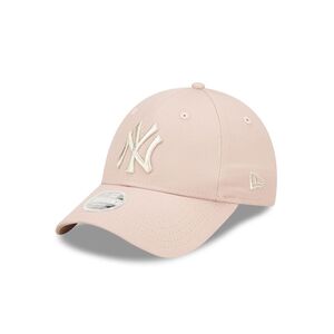New Era MLB Metallic Logo New York Yankees 9Forty Women's Cap - Pink (One Size)