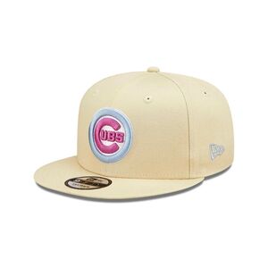 New Era MLB Pastel Patch Chicago Cubs 9Fifty Men's Snapback Cap - Beige