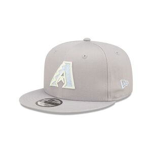 New Era MLB Pastel Patch Arizon Diamondbacks 9Fifty Men's Snapback Cap - Grey