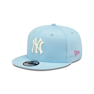 New Era MLB Pastel Patch New York Yankees 9Fifty Men's Snapback Cap - Blue