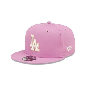 New Era MLB Pastel Patch Los Angeles Dodgers 9Fifty Men's Snapback Cap - Pink