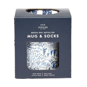 Joules Ceramic Mug 270ml & Boot Sock Set