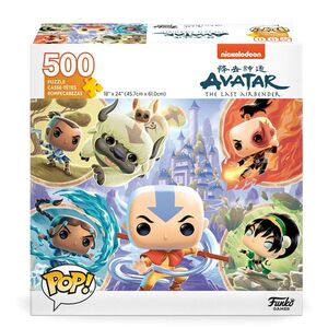 Funko Pop! Games Movies Avatar The Last Airbender Puzzle Jigsaw Puzzle (500 Pieces)