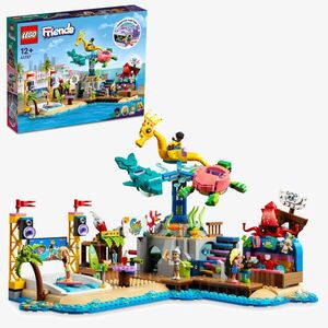 LEGO Friends Beach Amusement Park Building Set 41737 (1348 Pieces)
