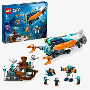 LEGO City Deep-Sea Explorer Submarine Building Set 60379 (842 Pieces)