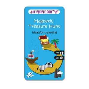 The Purple Cow To Go Magnetic Treasure Hunt Travel Game