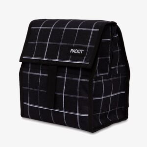 Packit Lunch Bag - Black Grid