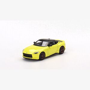 Mini GT Nissan Fairlady Z Proto Spec Ikazuchi Yellow Mini GT 1.64 Diecast Car (414)