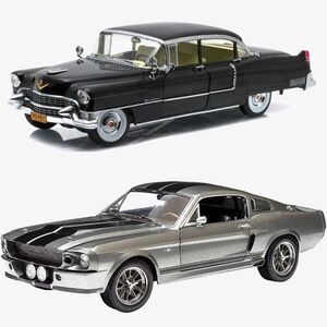 Greenlight Hollywood Series 60 1955 Cadillac Fleetwood (Godfather)/ 1967 Ford Mustang Eleanor (Gone In 60 Seconds) 1.64 Diecast Car (Assortment - Includes 1)