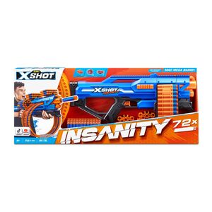 X-Shot Insanity Mad Mega Barrel Blaster (Includes 72 Darts)