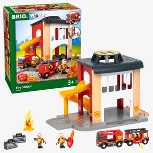 Brio World Fire Station Kids Playset